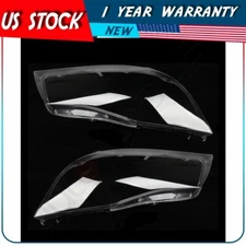 Xenon Headlight Lens Cover Pair for BMW 3 E90 Sedan E91 Touring Clear Plastic US