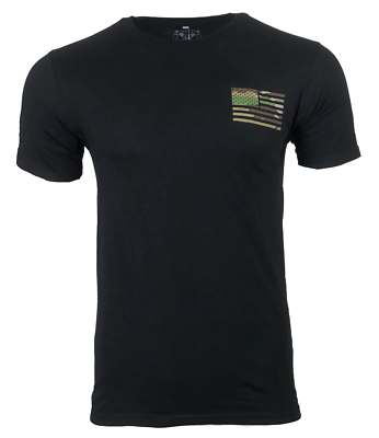 T-shirt Uomo Stile Howitzer TRY IT Nera Militare Grunt S M L XL 2XL 3XL