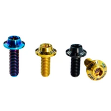 M6 Mounting Screws Length 10 - 45mm Titanium Umbrella Head Torx Bolts Grade 10.9
