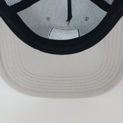 Gray And Black Mesh Trucker Hat Cap Snapback Adjustable Big X Texas Logo Grey - Picture 8 of 13