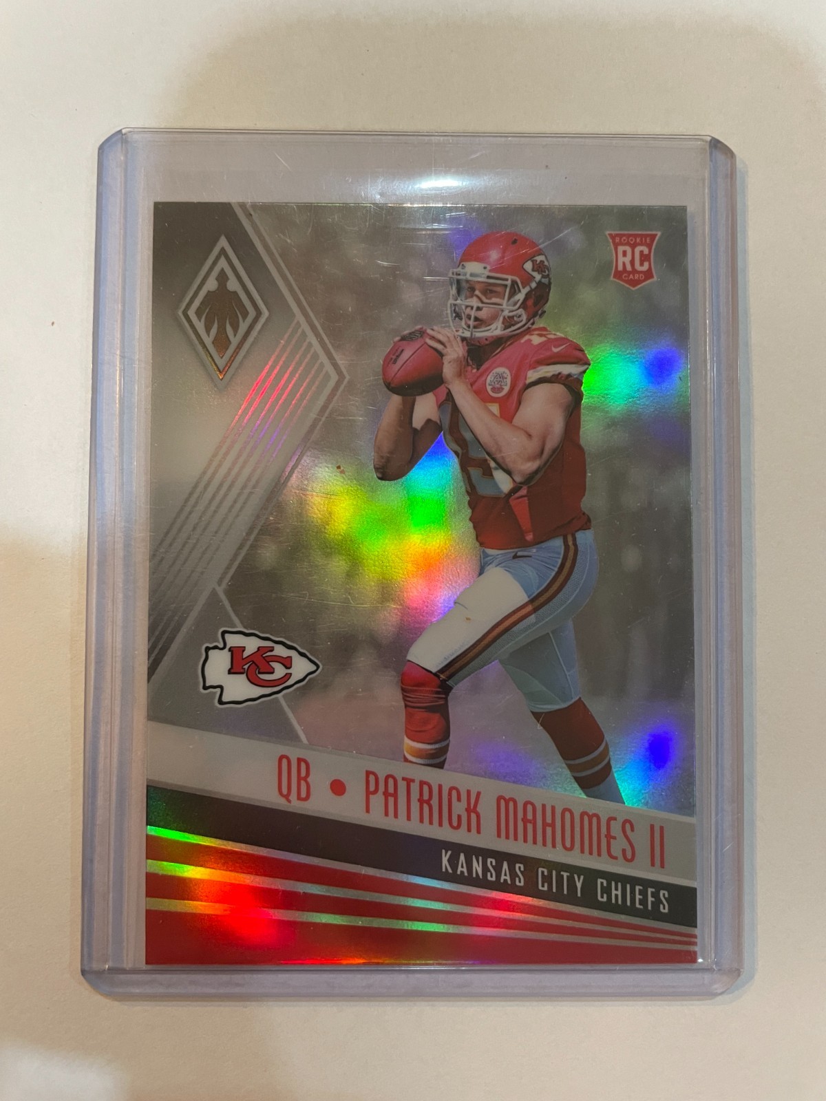 2017 Panini Phoenix Refractor RC Patrick Mahomes