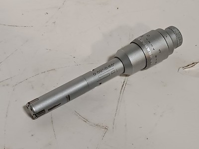 SPI 10-721-9 3-Point Hole Mike Mechanical Hole Micrometer: 0.5'' to 0.65'' Range