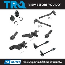 Trq Upper Lower Ball Joint Sway Bar Link Inner Outer Tie Rod End Set For 4runner