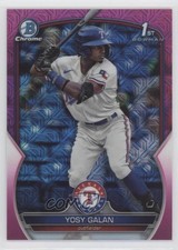 2023 Bowman Chrome Prospects Mega Box Pink Mojo Refractor /199 Yosy Galan 05nu
