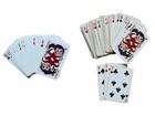2 MICKEY MOUSE PLAYING CARD DECKS Walt Disney king McDonalds Happy Meal red blue — photo 3