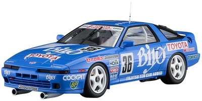 Hasegawa 1/24 Bayo Supra Turbo A70 1989 JTC Plastic Model 20519