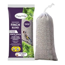Happy Wings Finch Blend Bird Food, Mix of Sunflower 13 Ounce Pack 1 