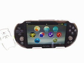 PS Vita Black PCH 2000 w/Box 8GB Wi-Fi PSV Tested Sony 0331A