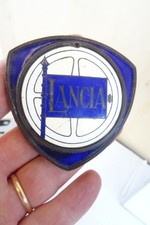 Rare Enameled Lancia Emblem Badge Astura Augusta Lambda