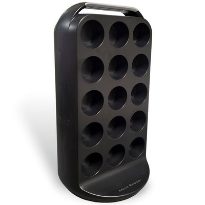 Mind Reader 30 Pod Capacity Rotating Single Serve K-Cup Coffee Pod Holder 12.5''