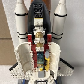 LEGO City Spaceport 60080 Space Shuttle 98% Complete With Minifigures No Manuals
