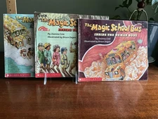 The Magic School Bus - Lot of 3 Paperback Books - Joanna Cole