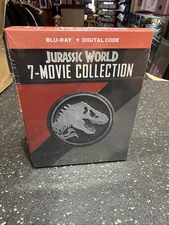 Jurassic World 7-Movie Collection Blu-ray + Digital SEALED! Includes Rebirth!