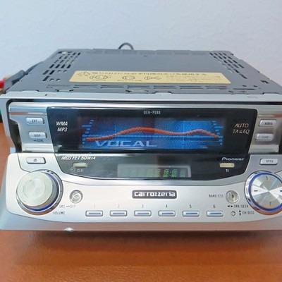 Pioneer Carrozzeria DEH-P088 1DIN Car Audio DSP CD Head Unit Used