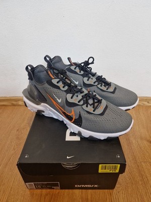Size 15 - Nike React Vision Smoke Grey Bright Mandarin