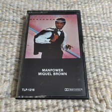 Mipuel Brown Manpower Electric Dance Music Cassette Tape Used Vintage