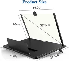Foldable 18 Inch Mobile Screen Magnifier with 4X HD Projection for All Phones