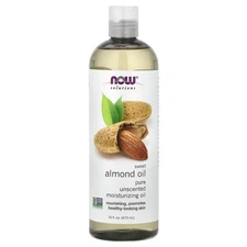 Now Foods Solutions Sweet Almond Oil 16 fl oz 473 ml All-Natural, Hexane-Free