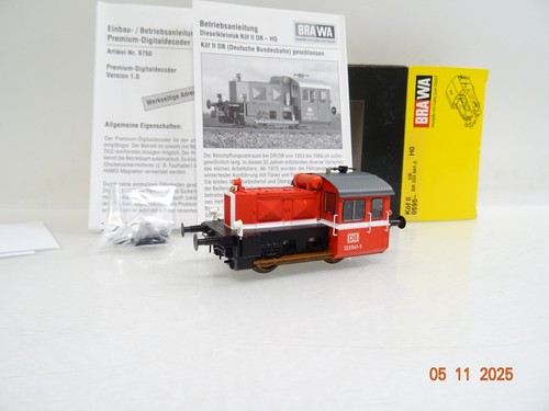 Brawa H0 0595 AC Diesellok BR 323 541-3 der DB Digital in OVP JL4153 | Zustand: Gebraucht