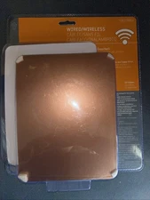 Style Selections SS-7584-03 Wired Wireless Doorbell Kit 10 Chime 2-Face Plate