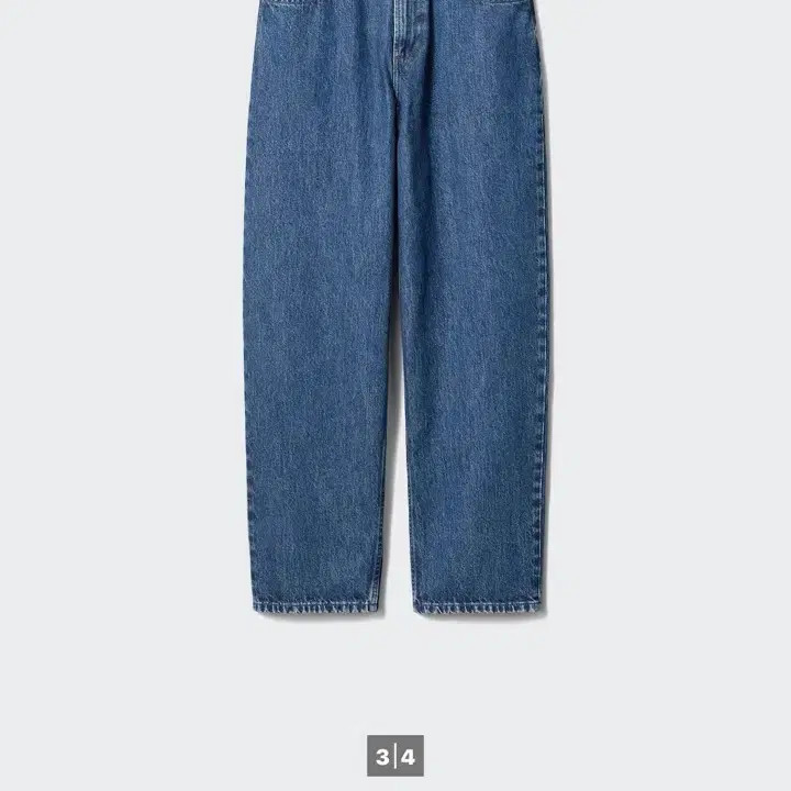 Uniqlo JWA Baggy Jeans 24 Size Blue thumbnail 3