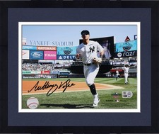 Framed Anthony Volpe New York Yankees Autographed 8