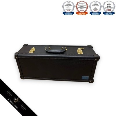 XO 1602RGBS Bell Gold Brass Trumpet Hard Case Black Leather Style