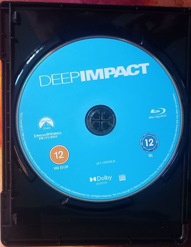 Deep Impact 4K Ultra HD & Blu Ray. Morgan Freeman. - Picture 4 of 4