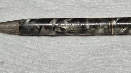 "... By the Makers of EVERSHARP" BANTAM Pearl Flakes in Grey + Maroon/PBT Pencil - Picture 14 of 17