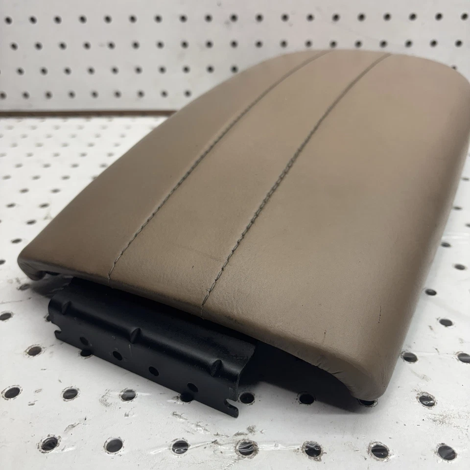 Reposabrazos Ford Expedition 1997-2002 consola central mediano cuero tostado pradera defecto Foto 4 de 4