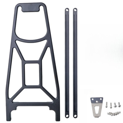 Für Brompton kompatibler Faltrad Heckträger Aluminium Gepäckträger für Plin