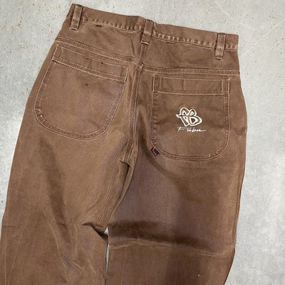 Y2K Fubu Baggy Brown Pants - Size 36 | eBay