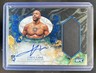 2025 Topps UFC Royalty Ciryl Gane Superior Relic Signatures Blue Auto #/25