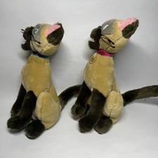 disney siamese cat plush products for sale | eBay