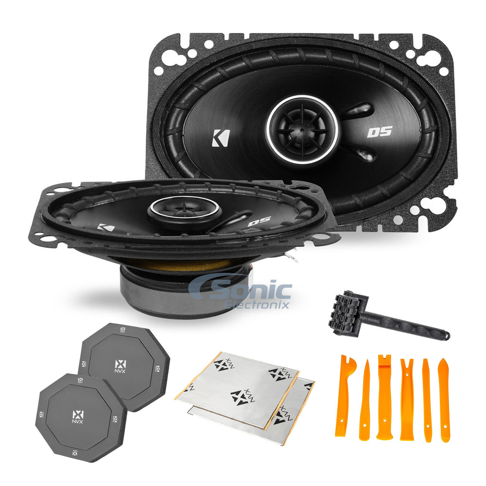 Kicker 43DSC4604 с комплектом принадлежностей для установки динамиков 1619000₽