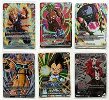 Dragon Ball, 6 Karten, Pre-Release/Release Event, Turniersieger, Konvolut.