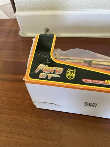 Fiero GT Remote Control Tethered Car Vintage 1980s RC Car Original Box Toy State - Picture 16 of 18