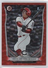 2014 Bowman Prospects Red Ice 21/25 Seth Mejias-Brean #BP104 3q5