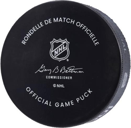 Igor Shesterkin New York Rangers Signed Official Game Puck - Picture 2 of 3
