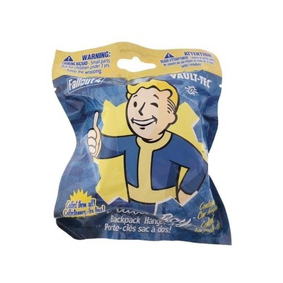 Fallout 4 Blind Bag Vault Boy Backpack Hangers Set - 3 Medium, Multicolor