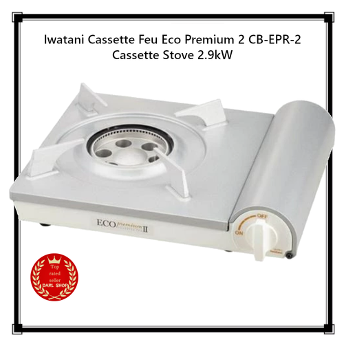 Iwatani Cassette Feu Eco Premium 2 CB-EPR-2 Kassettenkocher 2,9kW Japan Neu - Bild 1 von 3