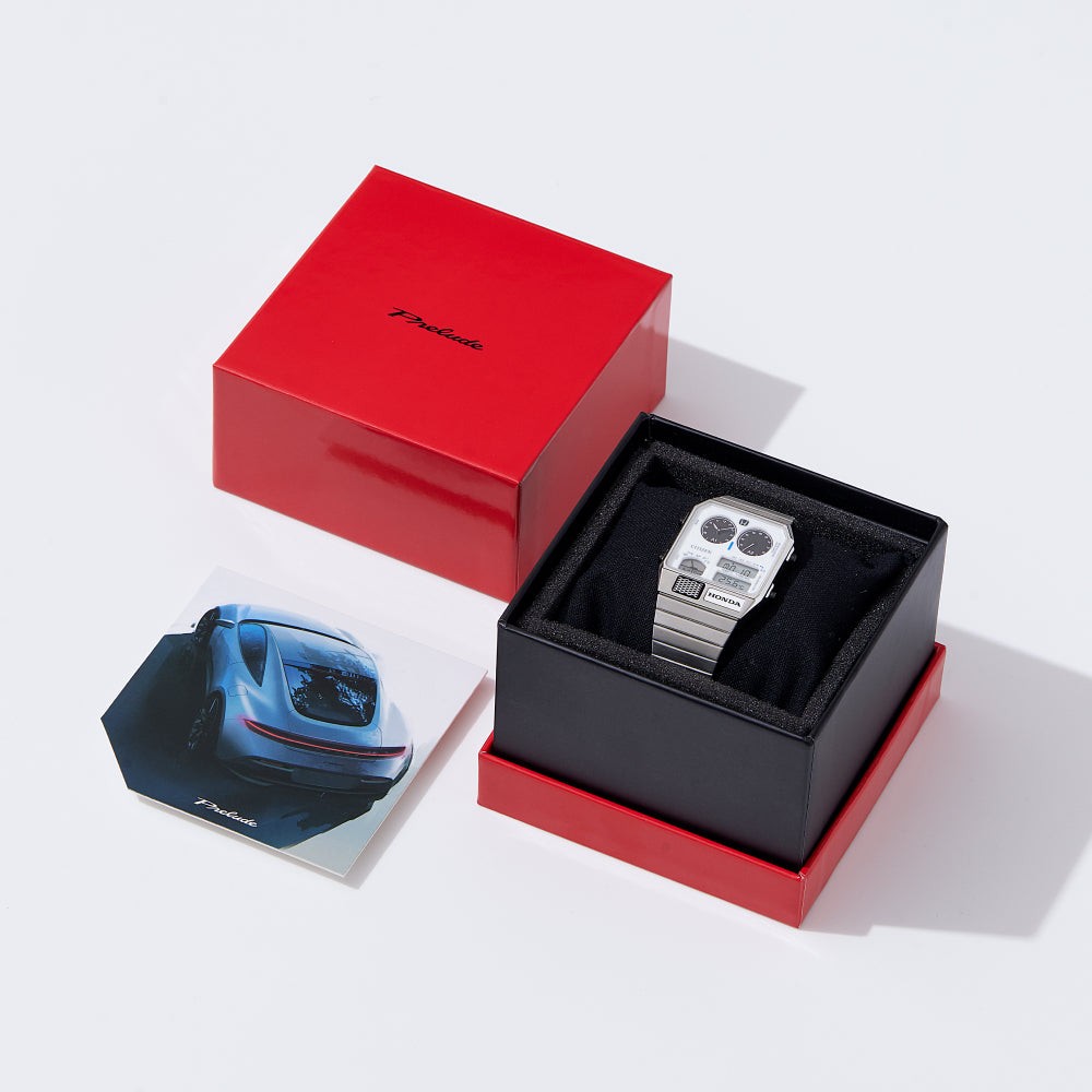 ｼﾝﾀﾞｲﾜ24A Honda x Citizen ANA-DIGI TEMP Limited Edition Watch Prelude white