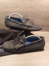 Oliver Sweeney Colab Jaguar Mens Driving Shoes Size 9 UK Brand New In Dustbag