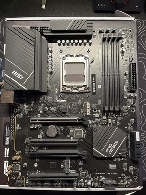 MSI Pro B650-P WiFi AMD AM5 DDR5 ATX Motherboard Ryzen