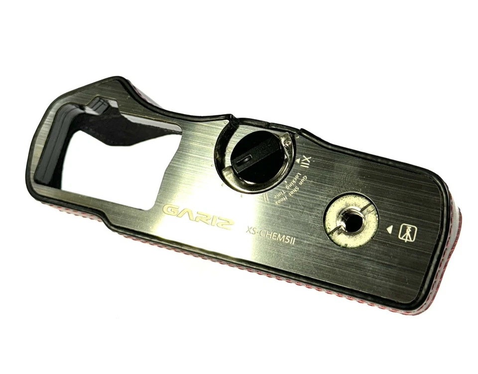 Media funda de cuero negra Gariz XS-CHEM5II BKR para Olympus OM-D E-M5 Mark II Foto 3 de 3