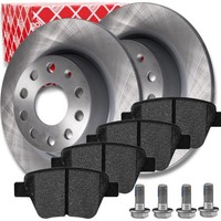 Febi Bremsscheiben Ø272Mm + BeläGe Hinten FüR VW Golf 6 Touran Audi Seat