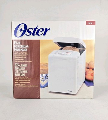 Oster Bread and Dough Maker Deluxe 1 or 1.5 lb. Loaves Aluminum Bread Pan 5814