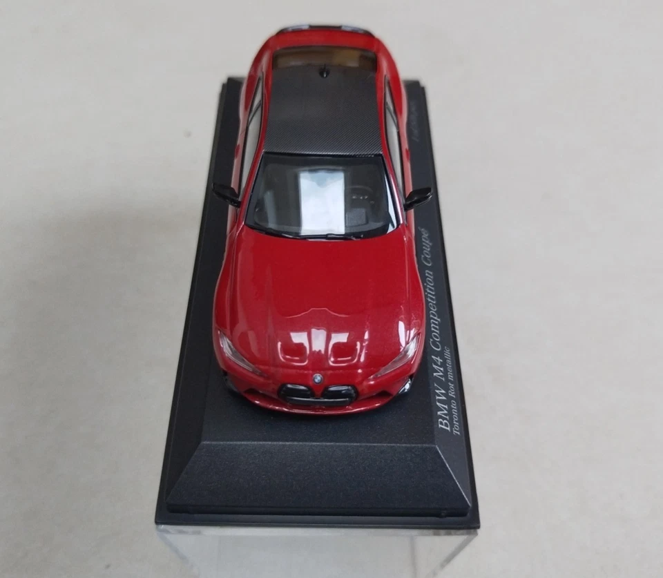 Minichamps 1/43 BMW M4 Competition Coupe 2020 Toronto Red G82 - Immagine 3 di 4