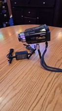 SONY HANDYCAM HDR-SR8 FHD/HDD 100GB Camcorder Video Camera, Black W/Case- Tested
