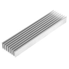 1PC 100x25x10mm Aluminum Heatsink Cooling Fin with for Thermal Tape for Cooli